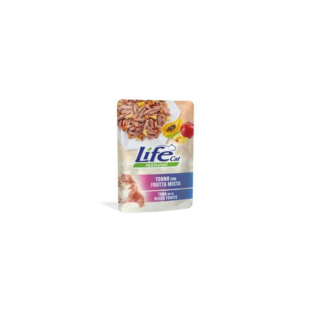 Life PetLife Pet Cat Natural (tonno con frutta mista)