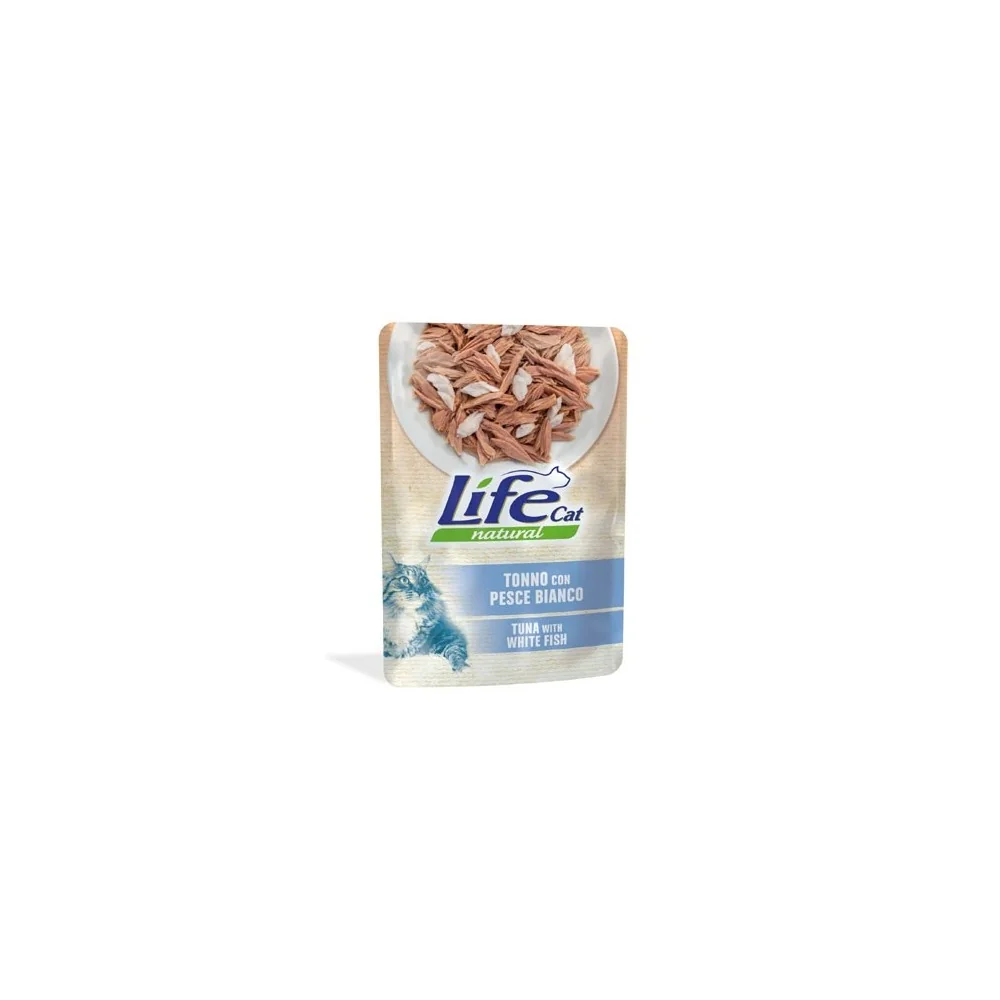 Life PetLife Pet Cat Natural (tonno e pesce bianco)