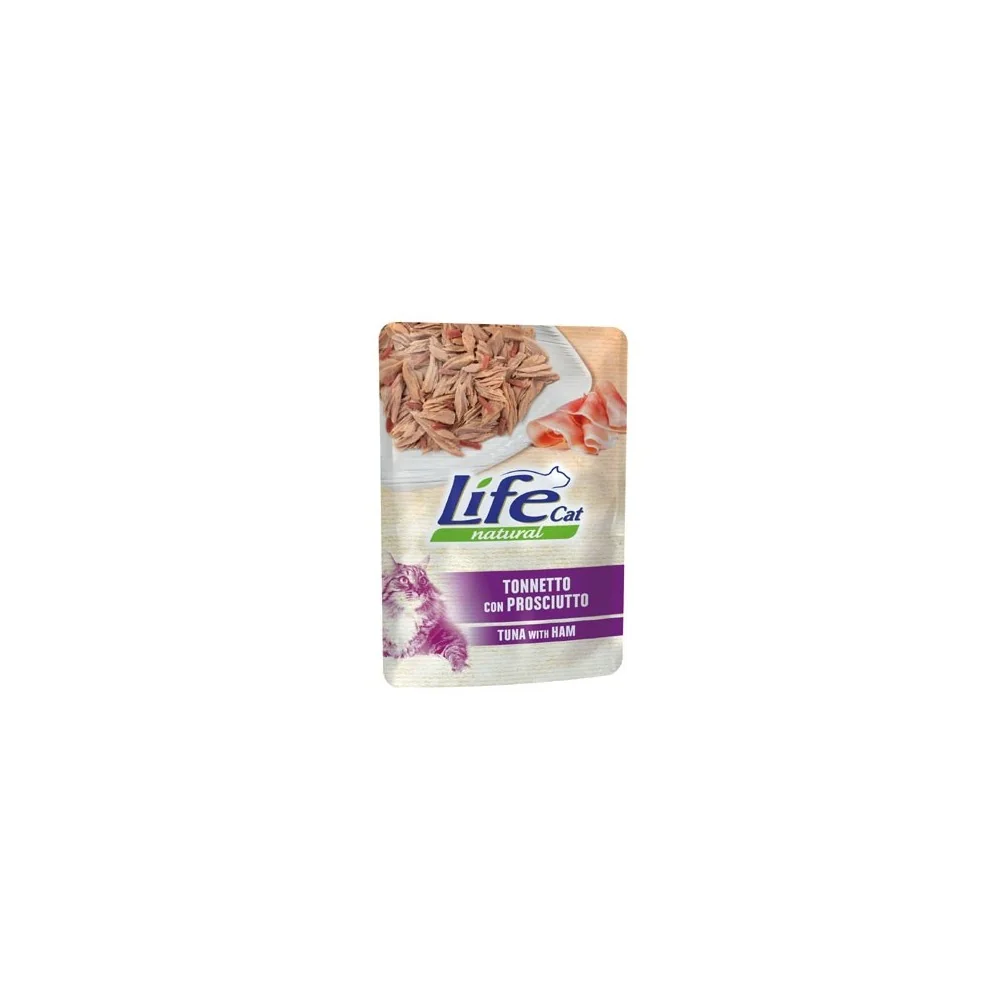 Life PetLife Pet Cat Natural (tonnetto e prosciutto)