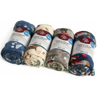 Leopet Coperta in Flanella
