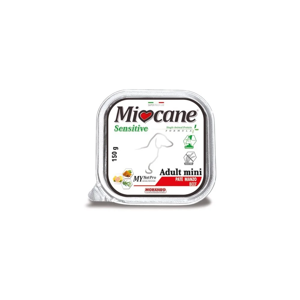 MiocaneMiocane Adult Mini Sensitive Paté (Manzo)