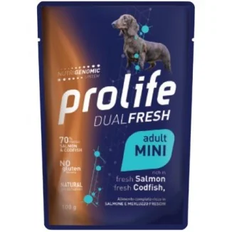 Prolife Dual Fresh Mini umido (salmone e merluzzo)