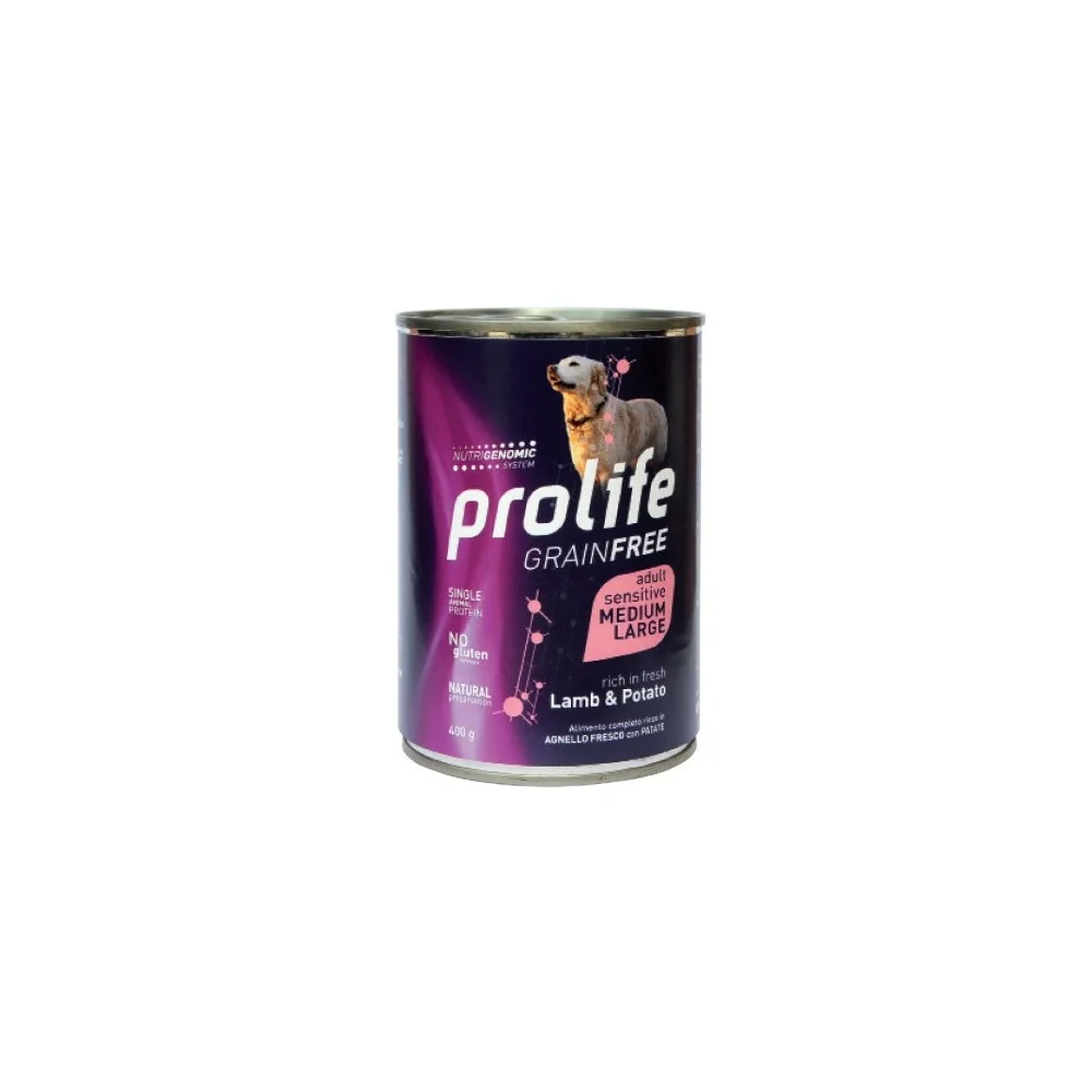 ProlifeProlife Grain Free Sensitive Medium/Large umido (agnello)