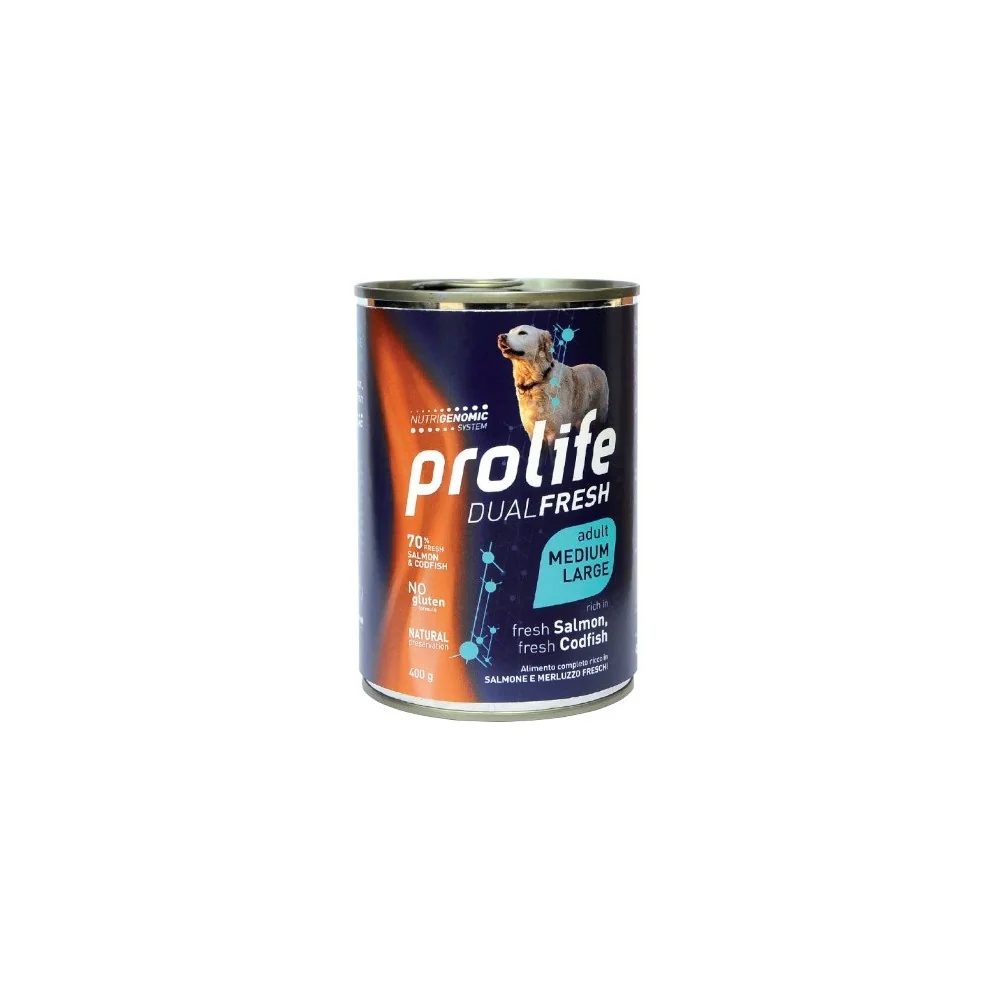 ProlifeProlife Dual Fresh Medium/Large umido (salmone e merluzzo)