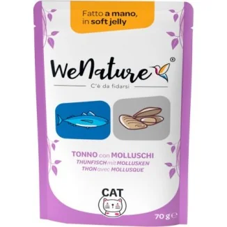 WeNature Tonno con Molluschi in bustina in jelly