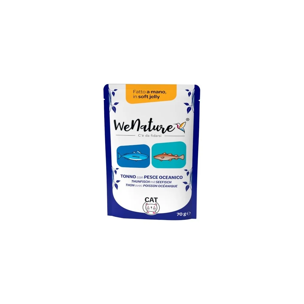 WeNatureWeNature Tonno con Pesce Oceanico in bustina in jelly