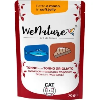WeNature Tonno con Tonno grigliato in bustina in jelly