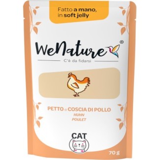 WeNature Petto e Coscia di Pollo in bustina in jelly
