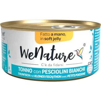 WeNature Tonno con Pesciolini bianchi in jelly