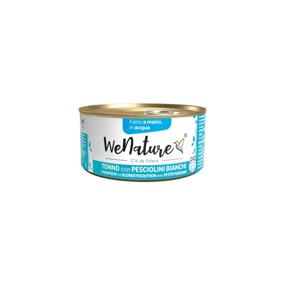 WeNatureWeNature Tonno con Pesciolini bianchi in acqua