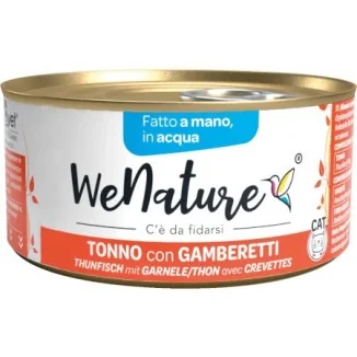 WeNature Tonno con Gamberetti in acqua