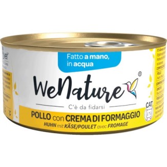 WeNature Pollo con Crema di formaggio in acqua