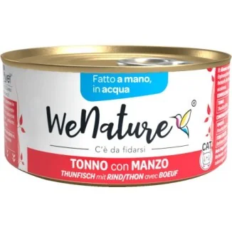 WeNature Tonno con Manzo in acqua