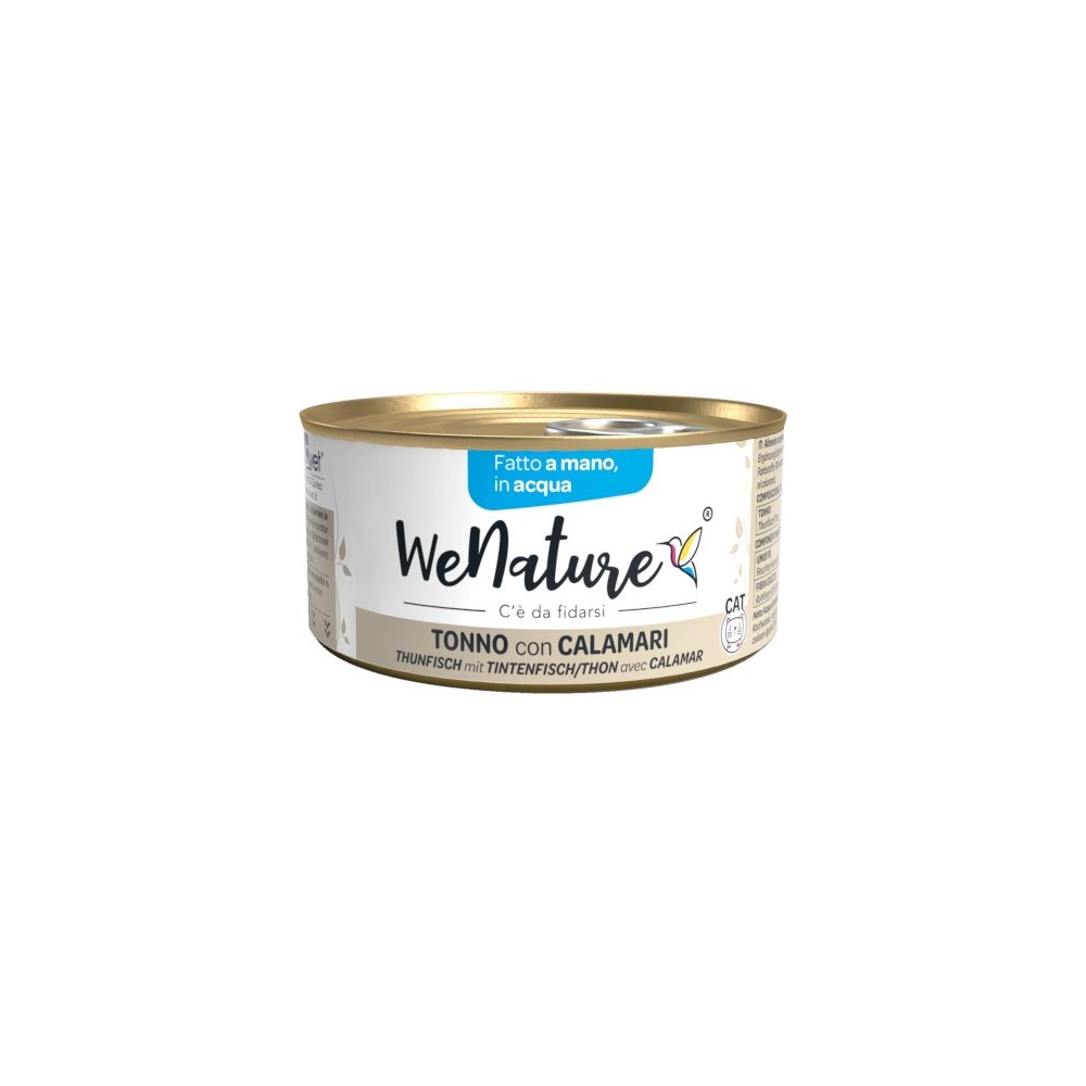 WeNature Tonno con Calamari in acqua