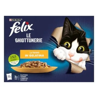 Purina Felix Le Ghiottonerie Le Varietà in gelatina