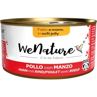 WeNature Pollo con Manzo in jelly per cani