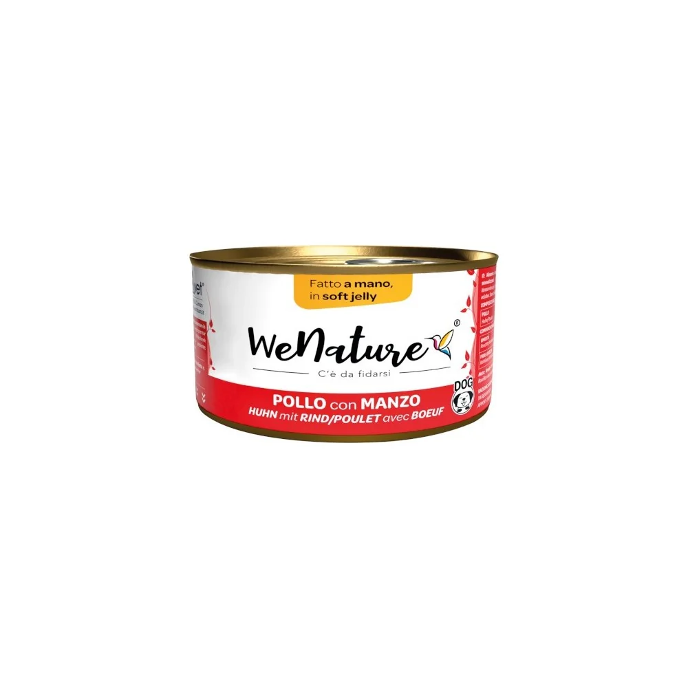 WeNatureWeNature Pollo con Manzo in jelly per cani