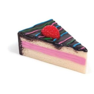 Leopet Fetta di Cheesecake con squeaker