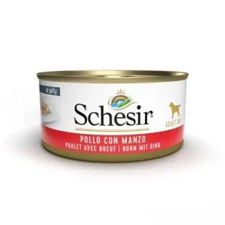 Schesir for dog in gelatina (pollo e manzo)