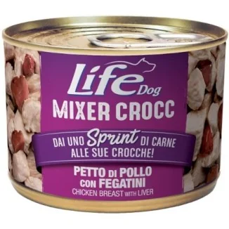 Life Pet Mixer Crocc (petto di pollo con fegatini)