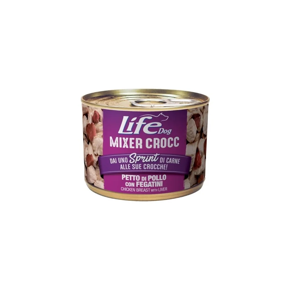 Life PetLife Pet Mixer Crocc (petto di pollo con fegatini)