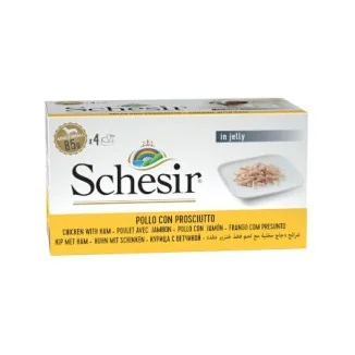 Schesir for dog multipack (pollo e prosciutto)