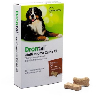 Vetoquinol Drontal Multi Aroma Carne XL