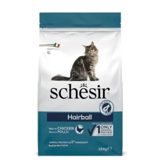 Schesir dry hairball (pollo)