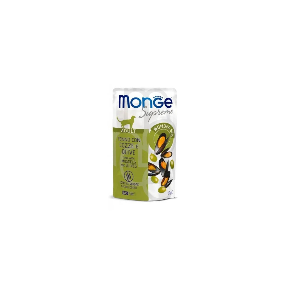 MongeMonge Supreme Adult (tonno con cozze e olive)
