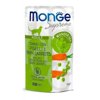 Monge Supreme Adult (tonno con piselli e baby carrots)