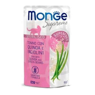 Monge Supreme Sterilised (tonno con quinoa e fagiolini)