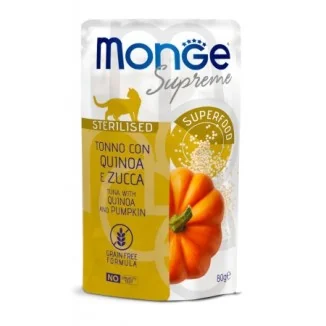 Monge Supreme Sterilised (tonno con quinoa e zucca)