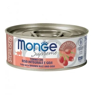Monge Supreme Sterilised (tonno con riso integrale e goji)