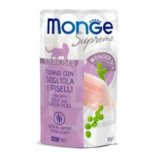 Monge Supreme Sterilised (tonno con sogliola e piselli)