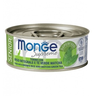 Monge Supreme Senior (tonno con riso integrale e tè matcha)