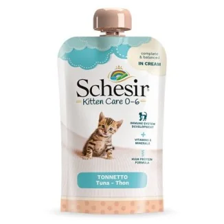 Schesir Kitten Care 0-6 Cream (tonnetto)