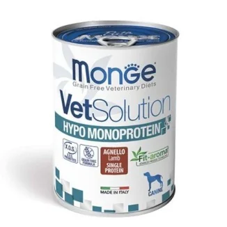 Monge Vet Solution Hypo Monoprotein in lattina (agnello)