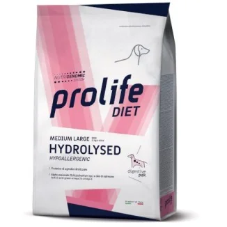 Prolife Diet Hydrolysed Hypoallergenic Medium/Large per cani