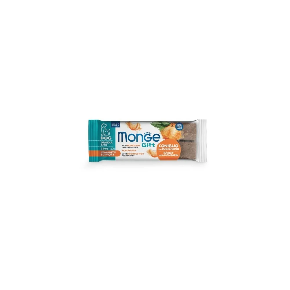 MongeMonge Gift Granola Bars (coniglio e mandarino)