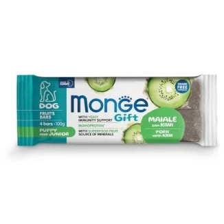Monge Gift Fruits Bars puppy/junior (maiale e kiwi)