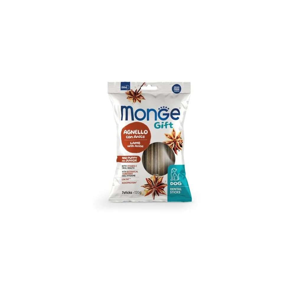 MongeMonge Gift Dental Sticks mini puppy (agnello e anice)
