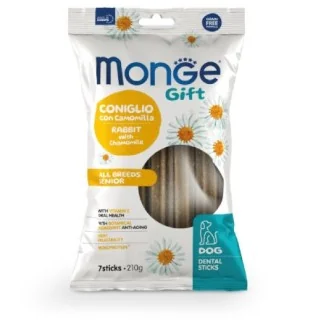 Monge Gift Dental Sticks Senior (coniglio e camomilla)