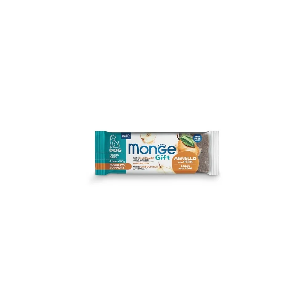 MongeMonge Gift Fruits Bars (agnello e pera)