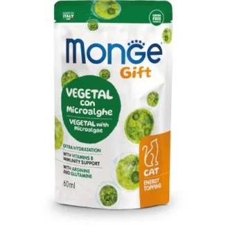 Monge Gift Energy Topping Cat (vegetal con microalghe)