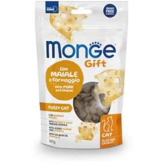 Monge Gift Filled and Crunchy Cat (maiale e formaggio)