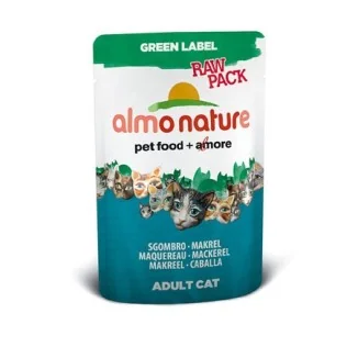 Almo Nature Green label row pack (sgombro)