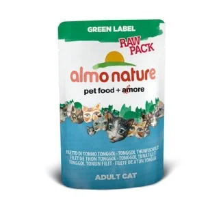 Almo Nature Green label row pack (tonno Tonggol)