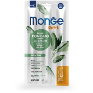 Monge Gift Soft Sticks cat (coniglio con salvia)