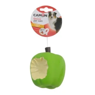 Camon Mela verde in latex con squeaker