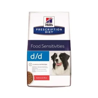 Hill's Prescription Diet d/d canine (salmone e riso)